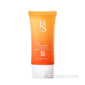 Crème solaire naturelle protège le tube de lotion pour la peau Protection UV